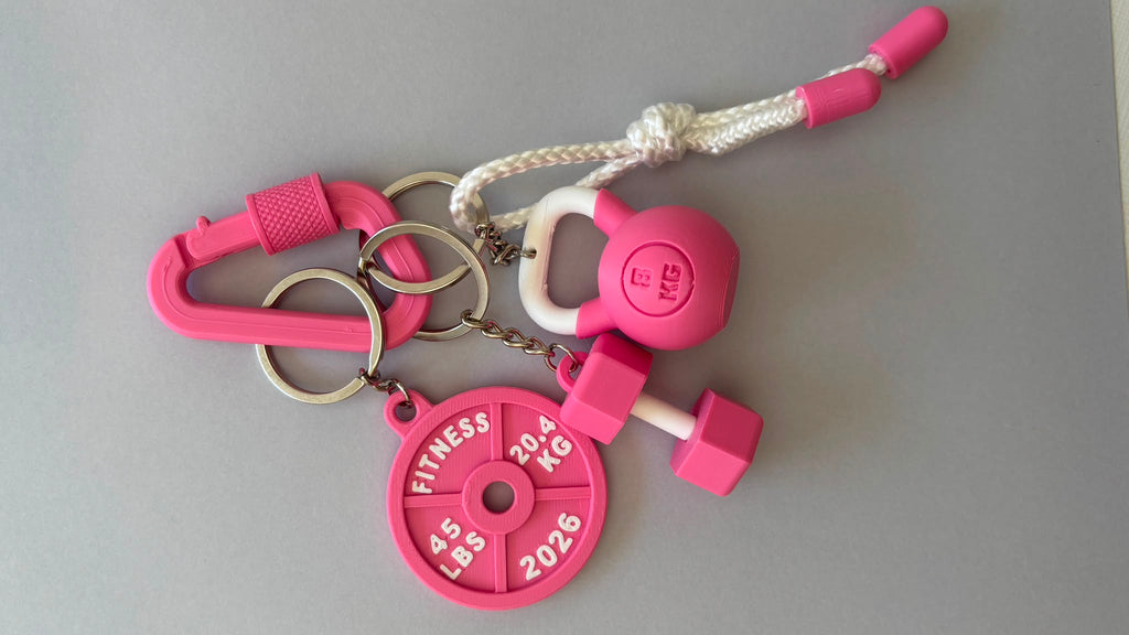 Kit Chaveiro Fitness