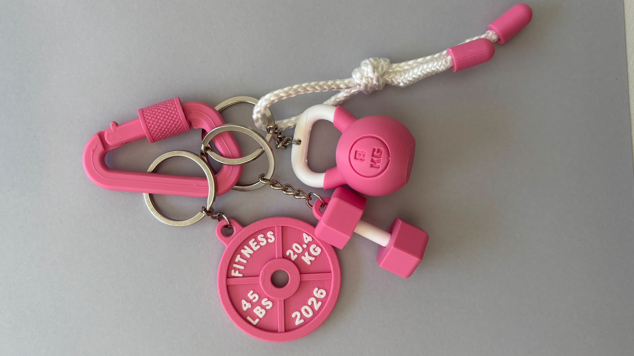 Kit Chaveiro Fitness