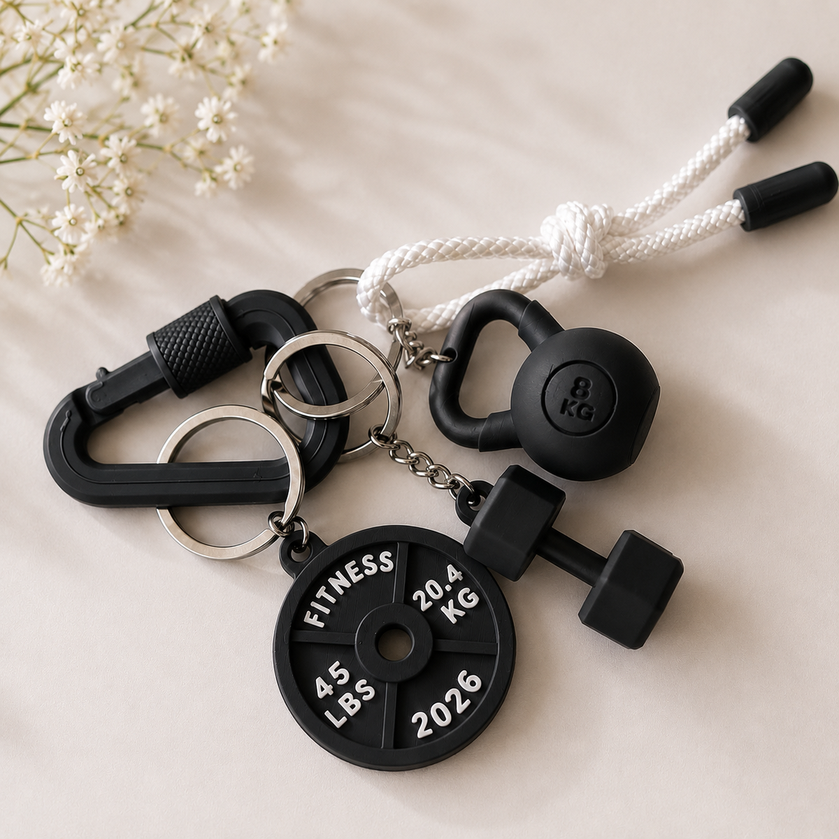 Kit Chaveiro Fitness